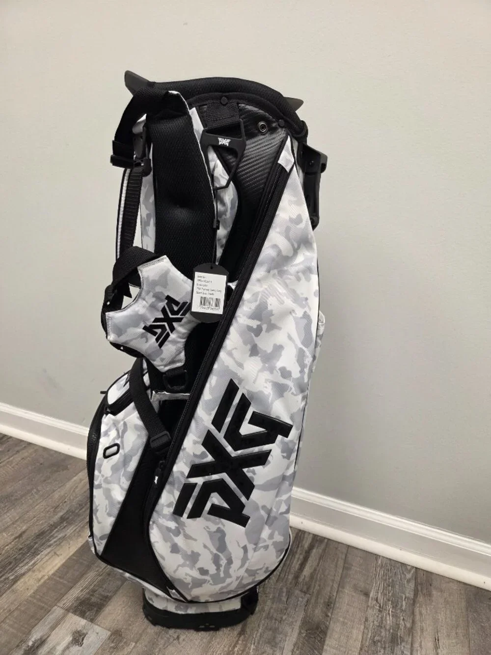 Parsons Xtreme Golf PXG Fairway White Camo Xtreme Hybrid Stand Bag New
